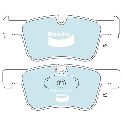 Bendix Brake Pads Set - Euro+ - DB2563 EURO+ Brake Pads Brake Parts Brake Pads