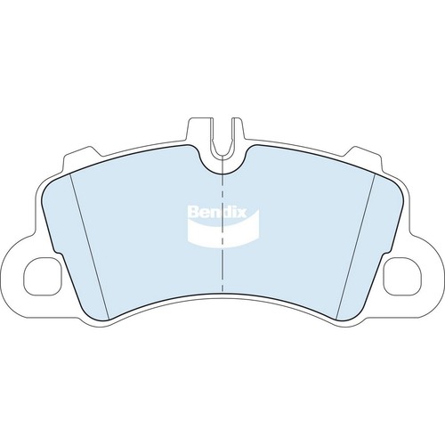 Bendix Brake Pads Set - Euro+ - DB2759 EURO+ Brake Pads Brake Parts Brake Pads