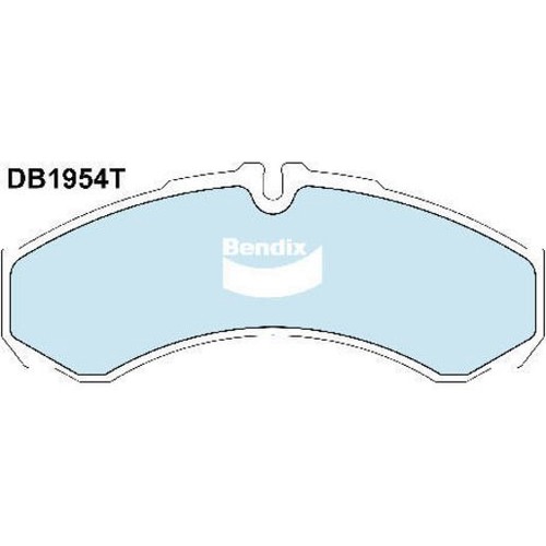 Bendix Brake Pads Set - Heavy Duty - DB1954T HD Brake Pads Brake Parts Auto