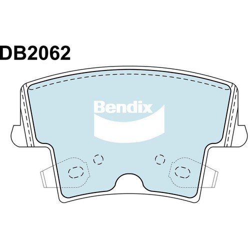 Bendix Brake Pads Set - General CT - DB2062 GCT Brake Pads Brake Parts Auto