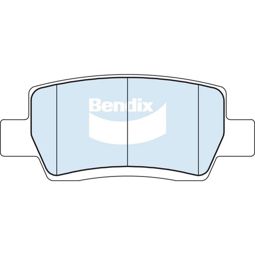 Bendix Brake Pads Set - General CT - DB2763 GCT Brake Pads Brake Parts Auto