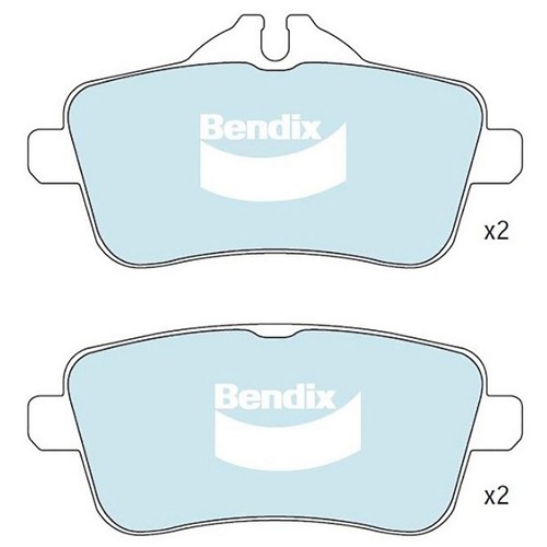Bendix Brake Pads Set - Euro+ - DB2483 EURO+ Brake Pads Brake Parts Brake Pads