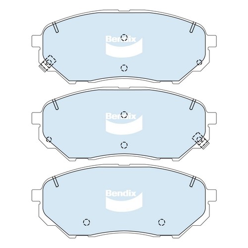 Bendix Brake Pads Set - 4WD/SUV - DB2446 4WD Brake Pads Brake Parts