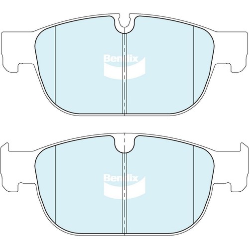 Bendix Brake Pads Set - Euro+ - DB2719 EURO+ Brake Pads Brake Parts