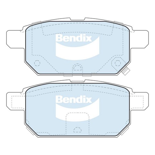 Bendix Brake Pads Set - 4WD/SUV - DB2364 4WD Brake Pads Brake Parts
