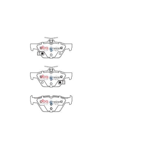 DBA Brake Pads Set - Street Series - DB2398SS Brake Pads Brake Parts