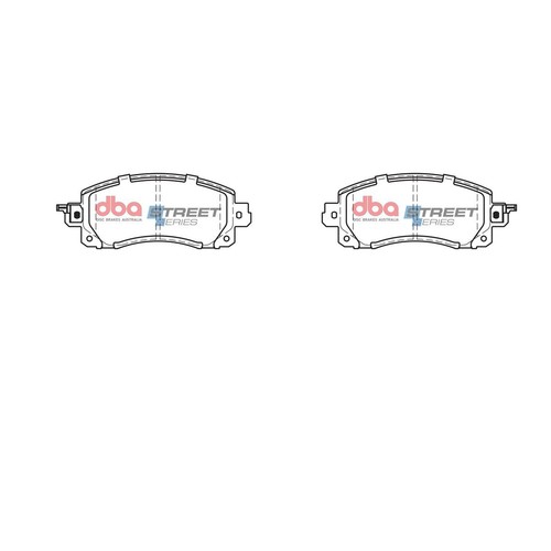 DBA Brake Pads Set - Street Series - DB15042SS Brake Pads Brake Parts