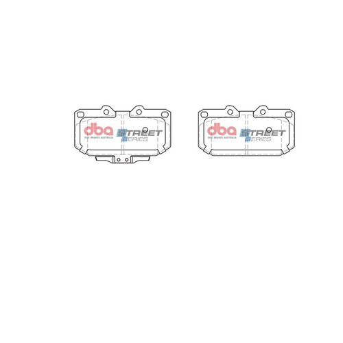 DBA Brake Pads Set - Street Series - DB1170SS Brake Pads Brake Parts