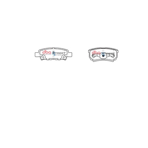 DBA Brake Pads Set - Street Series - DB1686SS Brake Pads Brake Parts