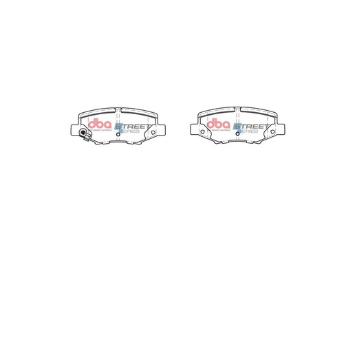 DBA Brake Pads Set - Street Series - DB2003SS Brake Pads Brake Parts