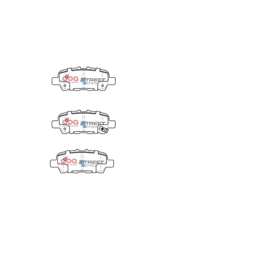 DBA Brake Pads Set - Street Series - DB2340SS Brake Pads Brake Parts