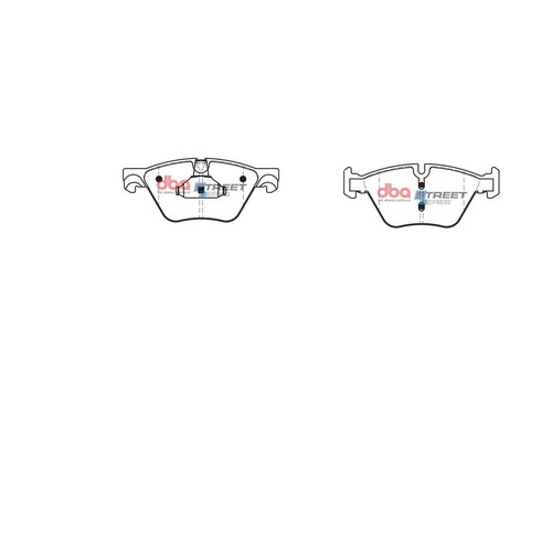 DBA Brake Pads Set - Street Series - DB2295SS Brake Pads Brake Parts