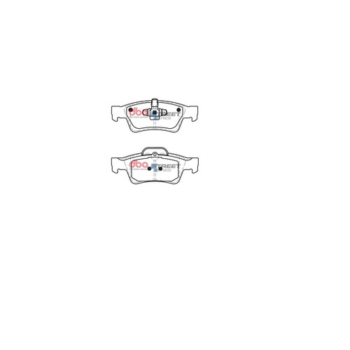 DBA Brake Pads Set - Street Series - DB2049SS Brake Pads Brake Parts