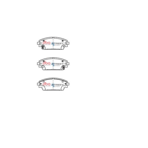 DBA Brake Pads Set - Street Series - DB2330SS Brake Pads Brake Parts