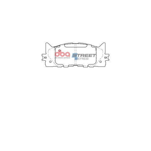 DBA Brake Pads Set - Street Series - DB1800SS Brake Pads Brake Parts