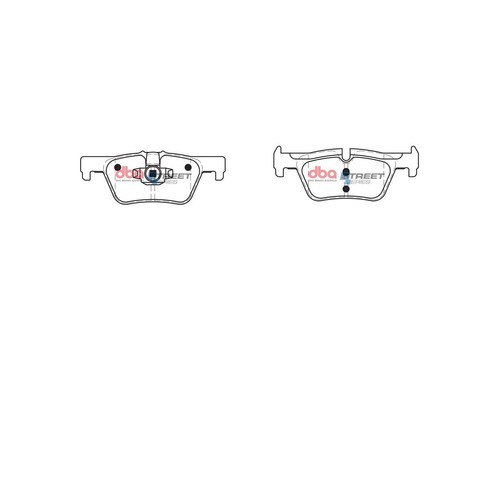 DBA Brake Pads Set - Street Series - DB2224SS Brake Pads Brake Parts
