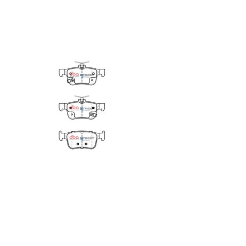 DBA Brake Pads Set - Street Series - DB2429SS Brake Pads Brake Parts
