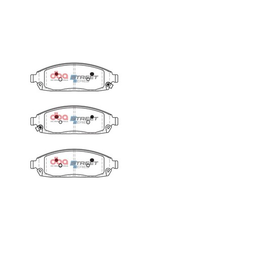 DBA Brake Pads Set - Street Series - DB2333SS Brake Pads Brake Parts