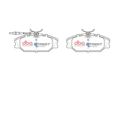DBA Brake Pads Set - Street Series - DB2029SS Brake Pads Brake Parts