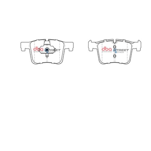 DBA Brake Pads Set - Street Series - DB2223SS Brake Pads Brake Parts