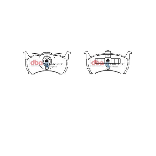 DBA Brake Pads Set - Street Series - DB1109SS Brake Pads Brake Parts