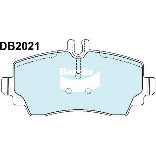 Bendix Brake Pads Set - Euro+ - DB2021 EURO+ Brake Pads Brake Parts