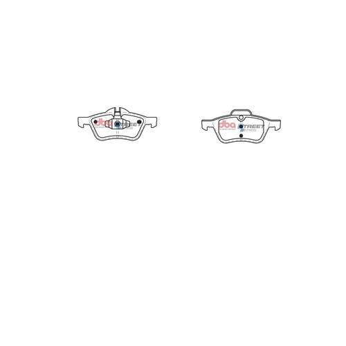 DBA Brake Pads Set - Street Series - DB1500SS Brake Pads Brake Parts