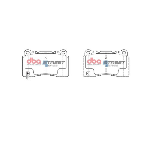 DBA Brake Pads Set - Street Series - DB1678SS Brake Pads Brake Parts