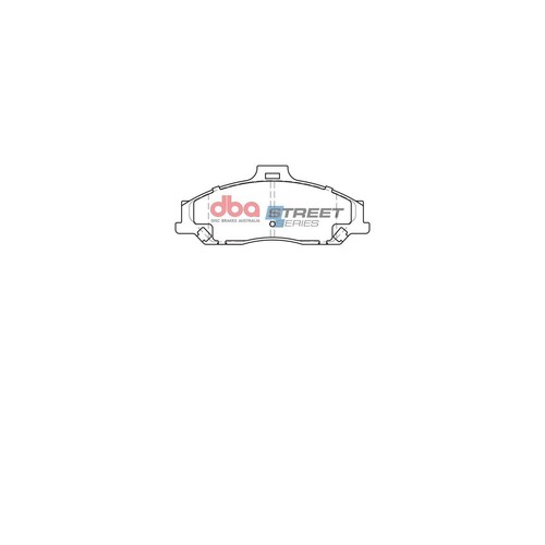 DBA Brake Pads Set - Street Series - DB1366SS Brake Pads Brake Parts