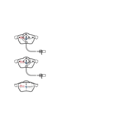 DBA Brake Pads Set - Street Series - DB1427SS Brake Pads Brake Parts