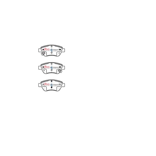 DBA Brake Pads Set - Street Series - DB1712SS Brake Pads Brake Parts