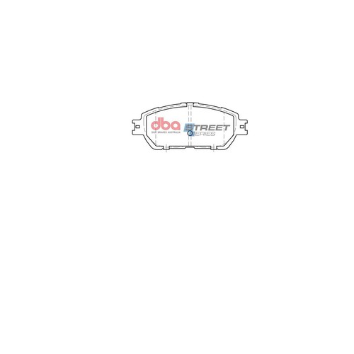 DBA Brake Pads Set - Street Series - DB1519SS Brake Pads Brake Parts