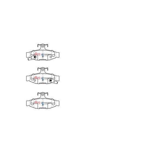 DBA Brake Pads Set - Street Series - DB1106SS Brake Pads Brake Parts