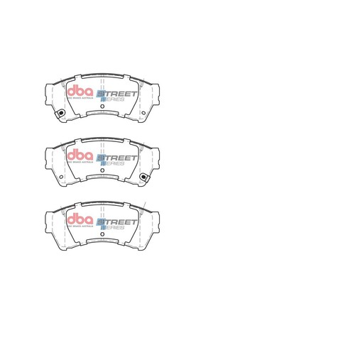 DBA Brake Pads Set - Street Series - DB1942SS Brake Pads Brake Parts