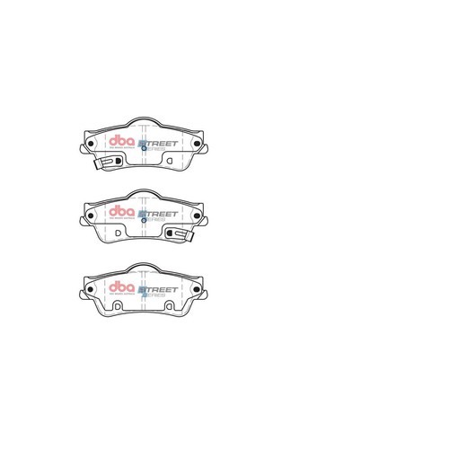 DBA Brake Pads Set - Street Series - DB2267SS Brake Pads Brake Parts