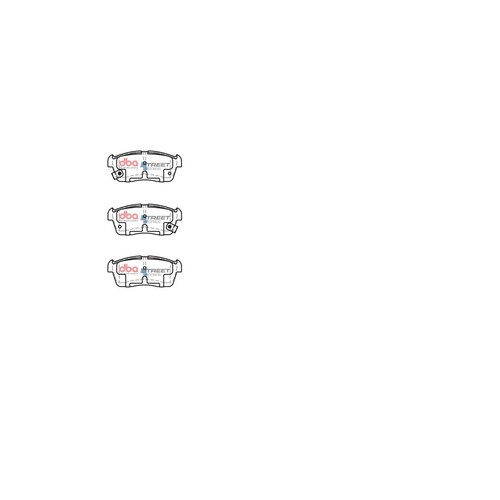 DBA Brake Pads Set - Street Series - DB1768SS Brake Pads Brake Parts