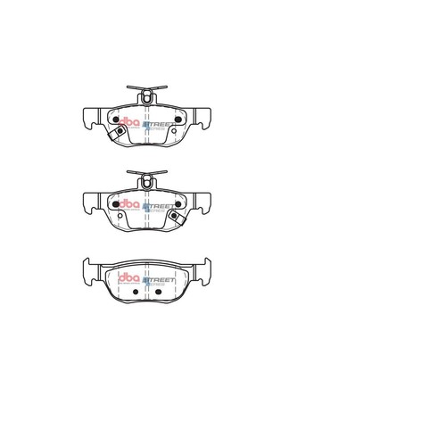 DBA Brake Pads Set - Street Series - DB15047SS Brake Pads Brake Parts