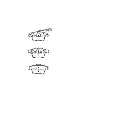DBA Brake Pads Set - Street Series - DB2199SS Brake Pads Brake Parts