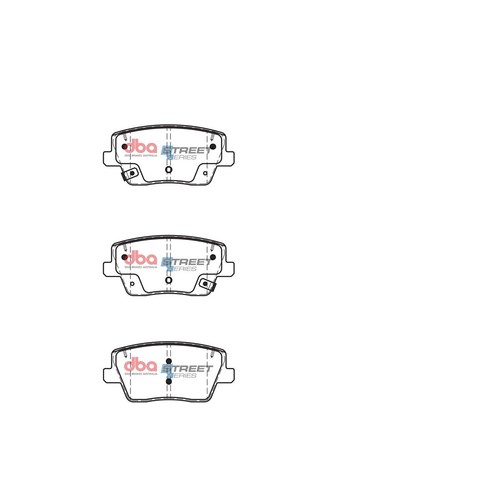 DBA Brake Pads Set - Street Series - DB15013SS Brake Pads Brake Parts