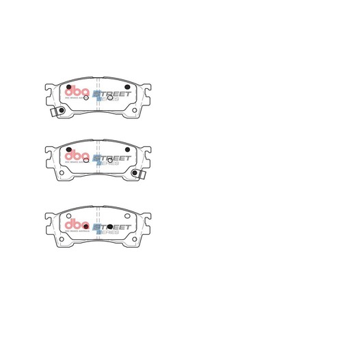 DBA Brake Pads Set - Street Series - DB1362SS Brake Pads Brake Parts