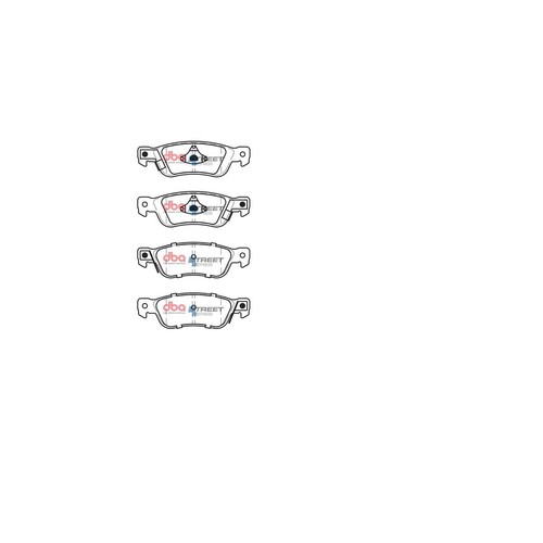 DBA Brake Pads Set - Street Series - DB1161SS Brake Pads Brake Parts