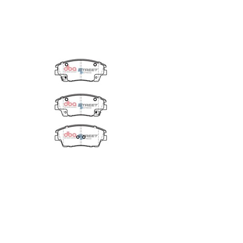 DBA Brake Pads Set - Street Series - DB2424SS Brake Pads Brake Parts