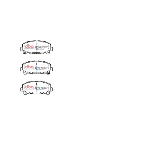 DBA Brake Pads Set - Street Series - DB2118SS Brake Pads Brake Parts