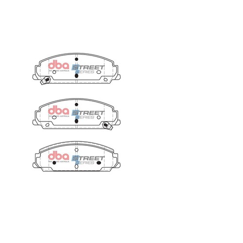 DBA Brake Pads Set - Street Series - DB2266SS Brake Pads Brake Parts