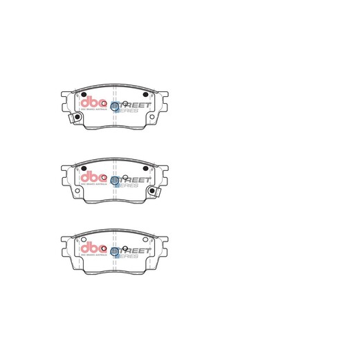 DBA Brake Pads Set - Street Series - DB1682SS Brake Pads Brake Parts