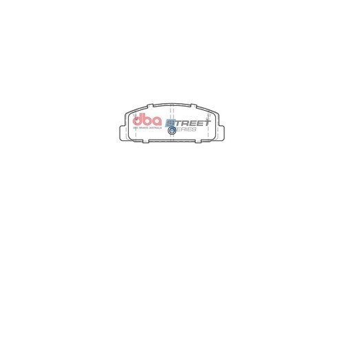 DBA Brake Pads Set - Street Series - DB1760SS Brake Pads Brake Parts