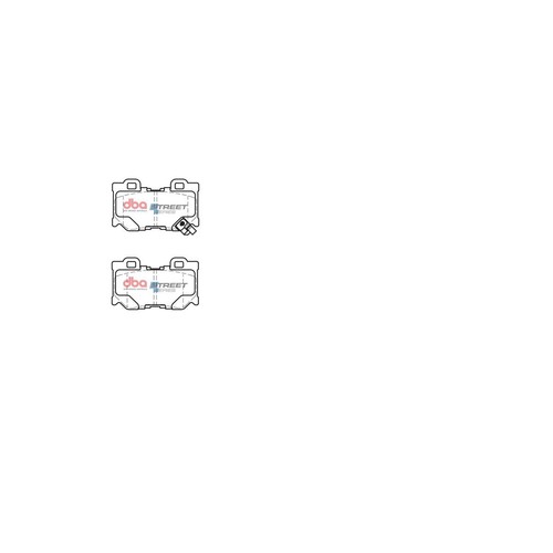 DBA Brake Pads Set - Street Series - DB2401SS Brake Pads Brake Parts