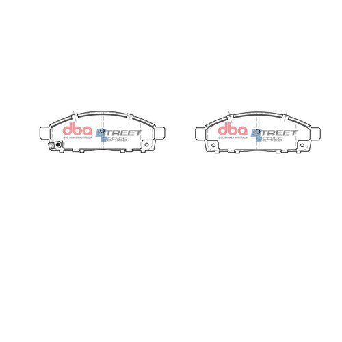 DBA Brake Pads Set - Street Series - DB1774SS Brake Pads Brake Parts