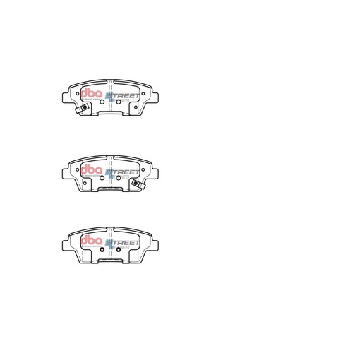 DBA Brake Pads Set - Street Series - DB15022SS Brake Pads Brake Parts