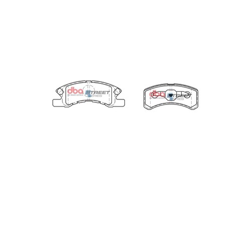 DBA Brake Pads Set - Street Series - DB1912SS Brake Pads Brake Parts
